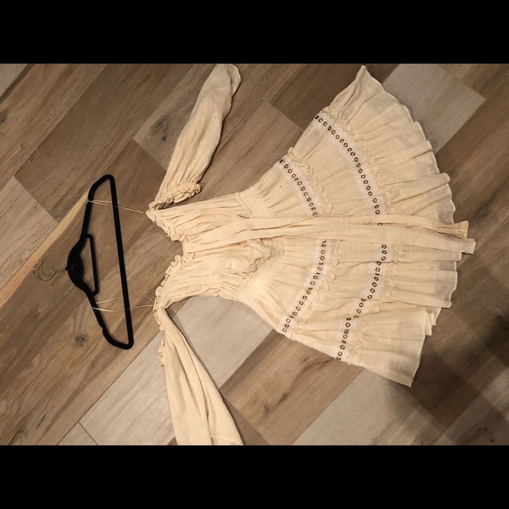Misa LA dress, white/cream worn once